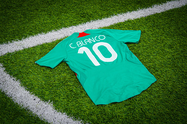Jersey México Cuauhtémoc Blanco Local 2007-08 Manga Larga (Talla S)