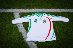 Jersey Selección Mexicana Rafael Márquez Version Jugador Visitante 2008 (Talla L)