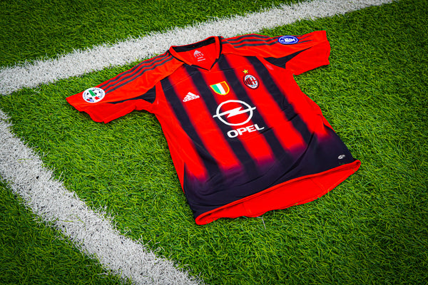 Jersey AC Milan Paolo Maldini Version Jugador Local Temporada 2004-05 (Talla M)