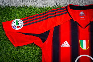 Jersey AC Milan Paolo Maldini Version Jugador Local Temporada 2004-05 (Talla M)