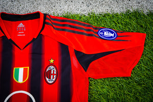 Jersey AC Milan Paolo Maldini Version Jugador Local Temporada 2004-05 (Talla M)