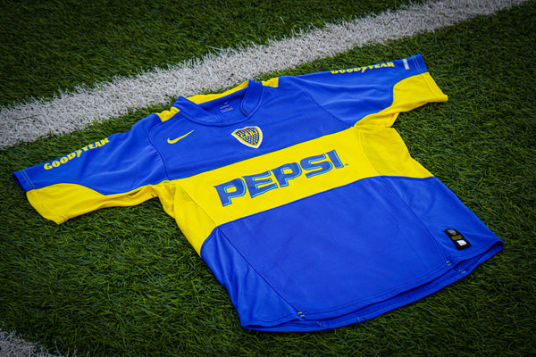 Jersey Boca Juniors Local Temporada 2004-05 (Talla M)
