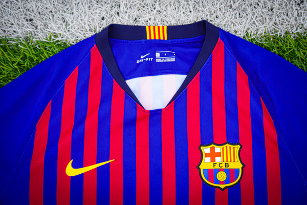 Jersey FC Barcelona Local Temporada 2018-19 (Talla L)