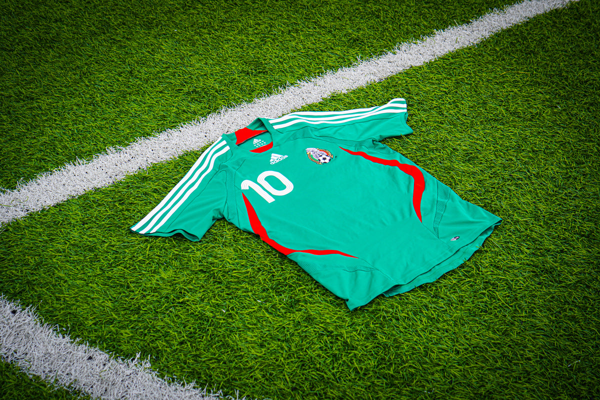 Jersey México Cuauhtémoc Blanco Local 2007-08 Manga Larga (Talla S)