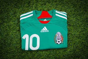 Jersey México Cuauhtémoc Blanco Local 2007-08 Manga Larga (Talla S)