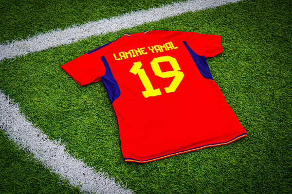 Jersey España Lamine Yamal Local 2023-24 (Talla L)