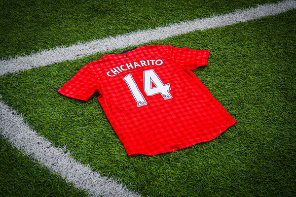 Jersey Manchester United 'Chicharito' Hernández Local 2012-13 (Talla M)
