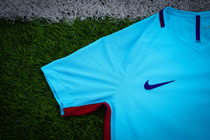 Jersey FC Barcelona Version Jugador Visitante Temporada 2017-18 (Talla M)