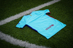 Jersey FC Barcelona Version Jugador Visitante Temporada 2017-18 (Talla M)