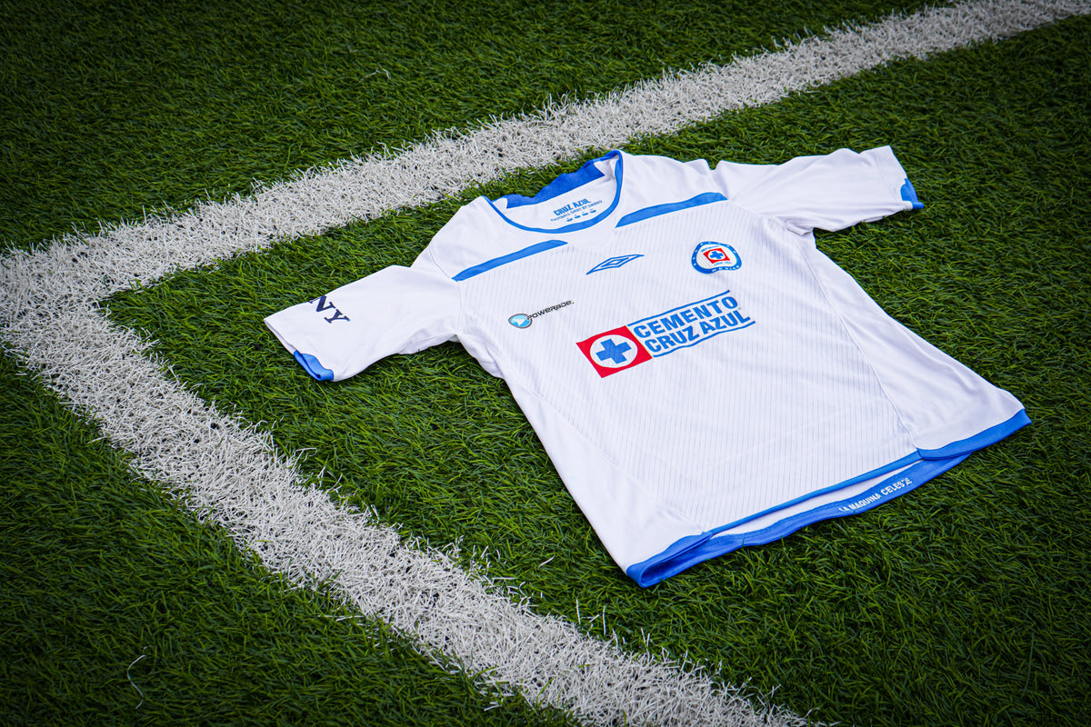 Jersey Cruz Azul Visitante Temporada 2009-10 (Talla S)